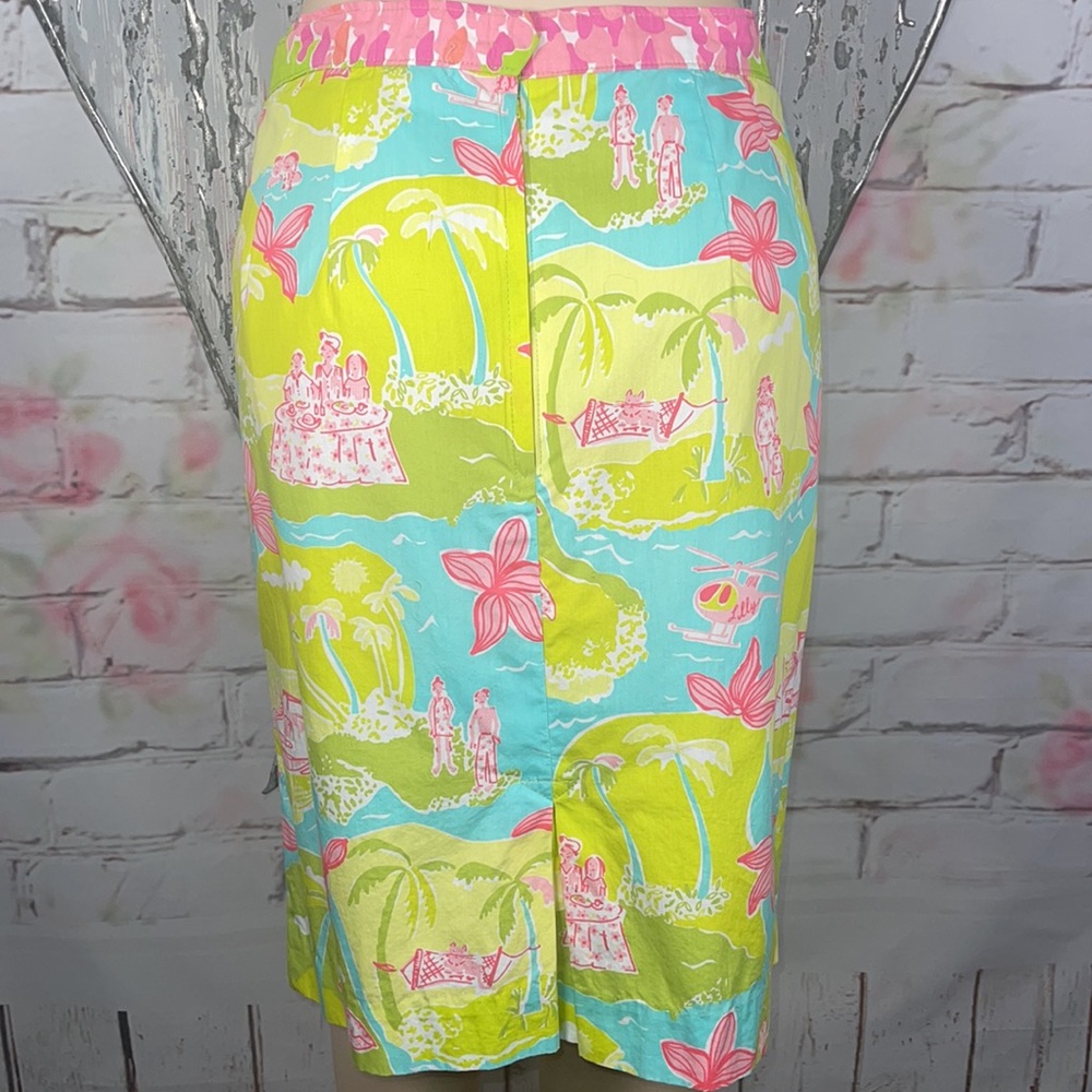 Lilly Pulitzer floral skirt Size 14 💞 - Picture 3 of 9